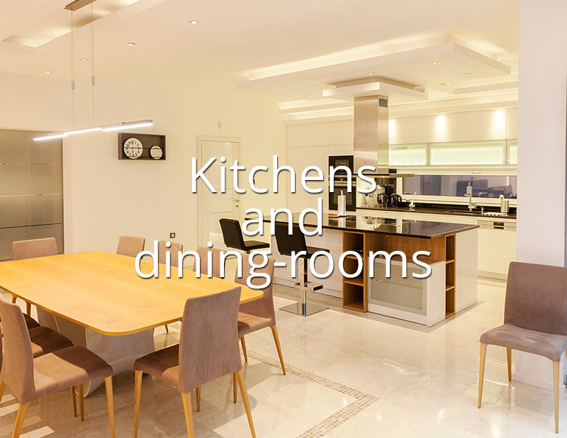Kitchens and dining-rooms