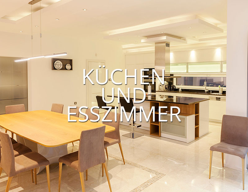 Küchen und Esszimmer